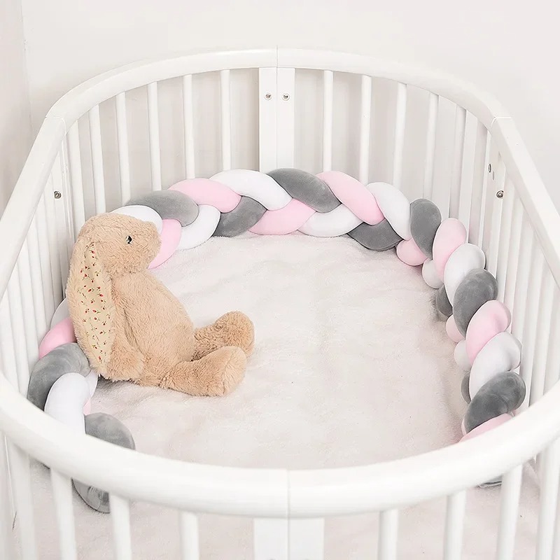 Baby Nursery Glider - 3M Baby Bed Bumper Long Knotted