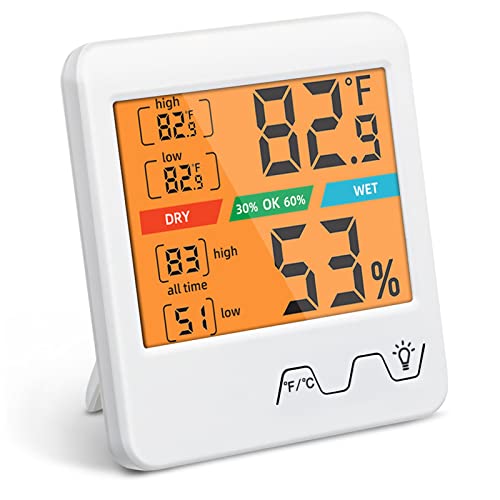 Baby Nursery Temperature - High Accuracy Digital Thermometer Hygrometer with