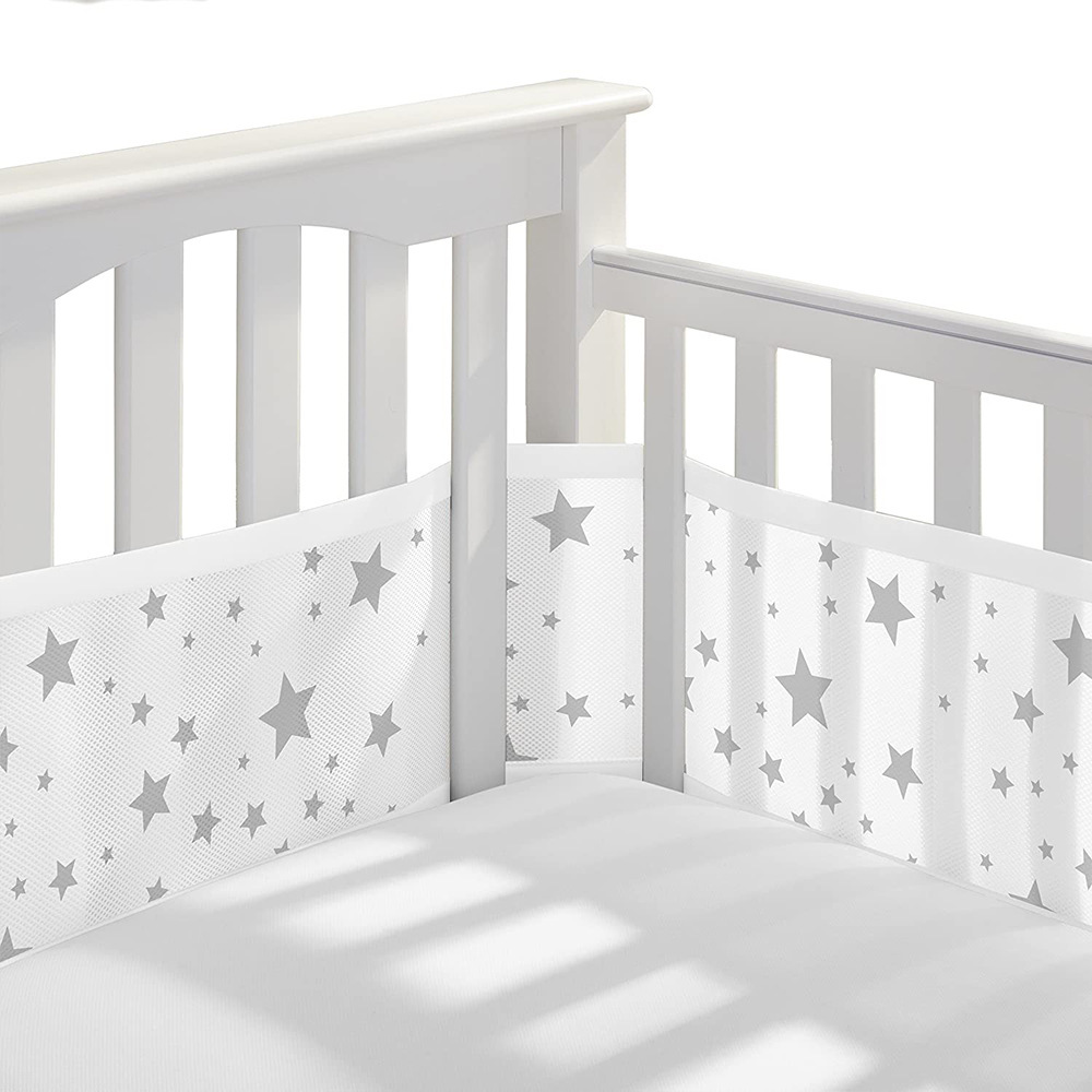 Baby Nursery Glider - Breathable Baby Bed Bumper Newborn Bedding