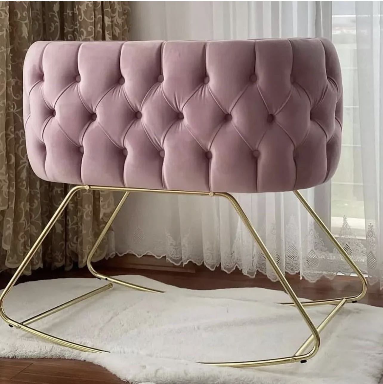 Baby Nursery Glider - Swing bed Internet celebrity ins wind