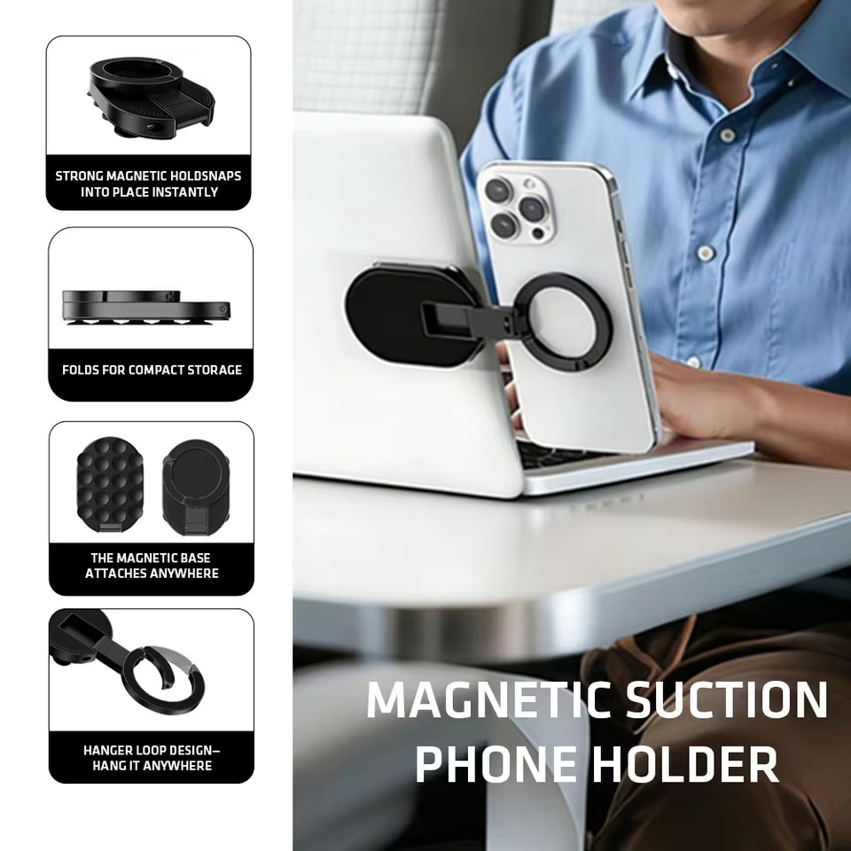 Mobile Hanger Arm - MA39 Magnetic Foldable Phone Stand Universal