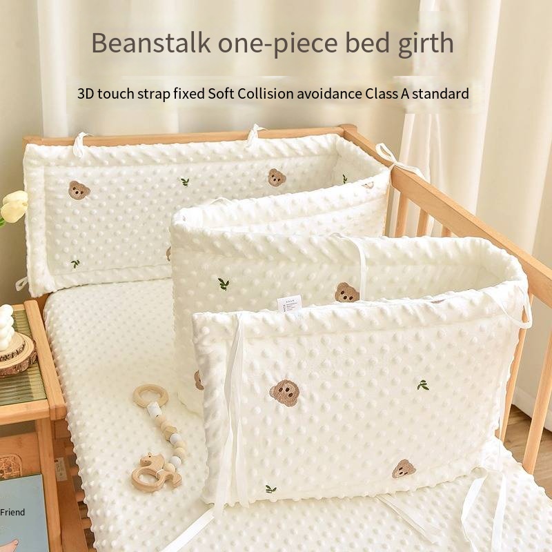 Baby Nursery Glider - Baby Crib Fence Cotton Bed Protection