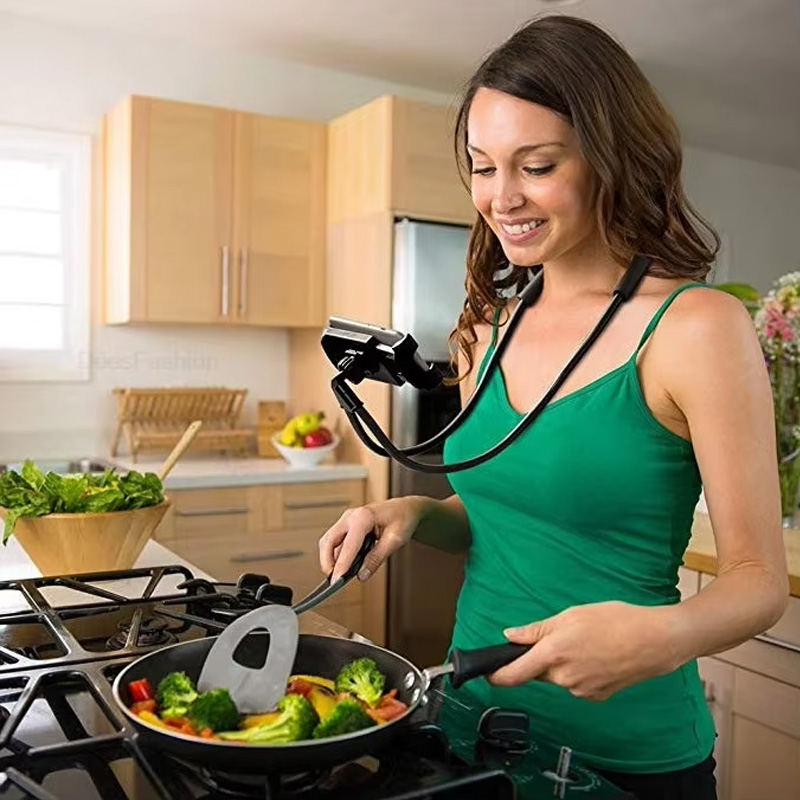 Mobile Hanger Arm - Flexible Mobile Phone Holder Hanging Neck