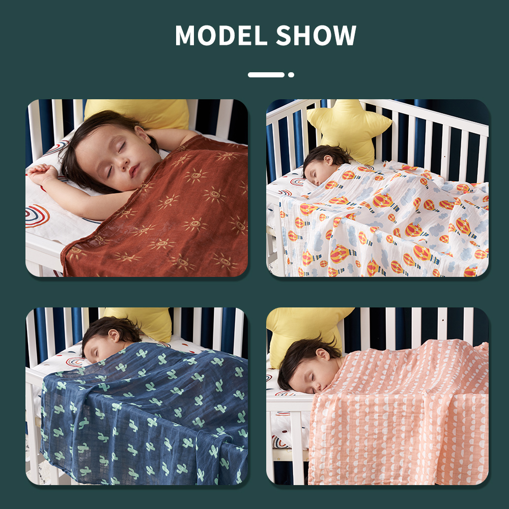 HappyFlute 120*110cmBaby Musli - Swaddle Blanket Muslin review and price
