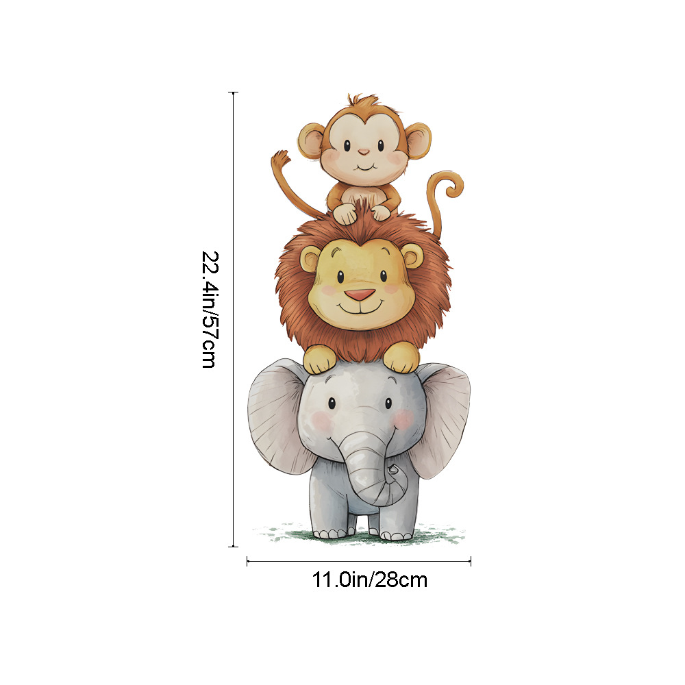 Cute Forest Animals Wall Stick - Baby Nursery Vinyl review and price