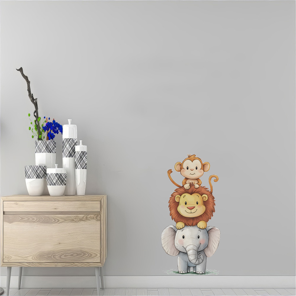 Cute Forest Animals Wall Stick - Baby Nursery Vinyl review and price