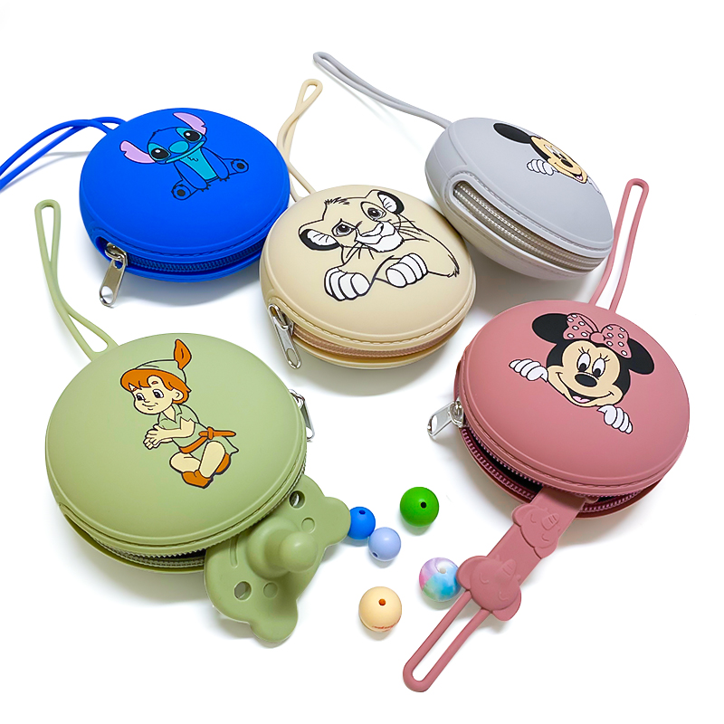 1PC Cartoon Character Silicone - Pacifier Sterilizer Case review and price
