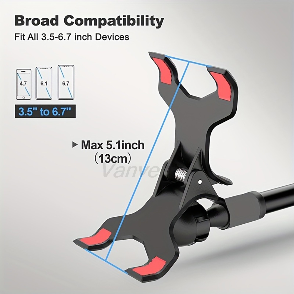 360° Mobile Phone Holder Stand - Mobile Hanger Arm review and price