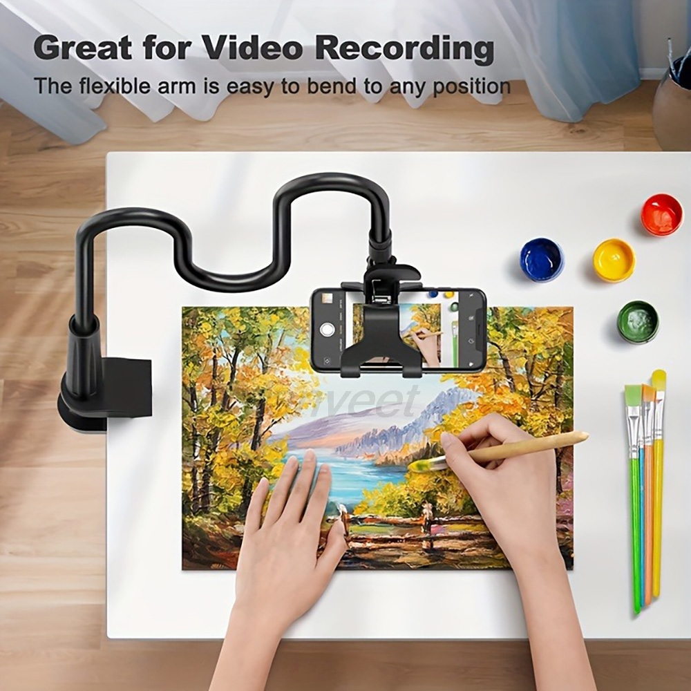 360° Mobile Phone Holder Stand - Mobile Hanger Arm review and price