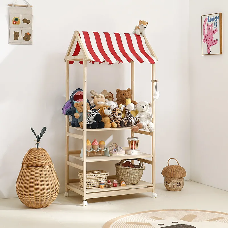 Solid Wood Kids Bookshelf Toy  - Baby Bookshelf Small review and price