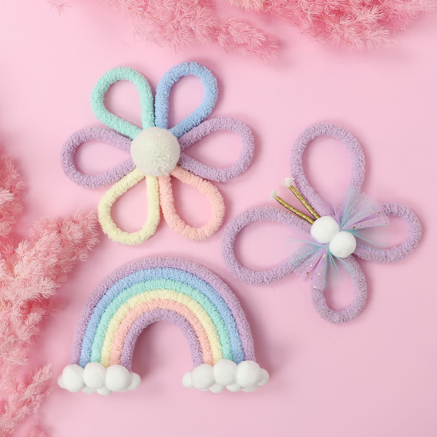 Nordic Rainbow Daisy Flower  B - Baby Nursery Decor Girl review and price