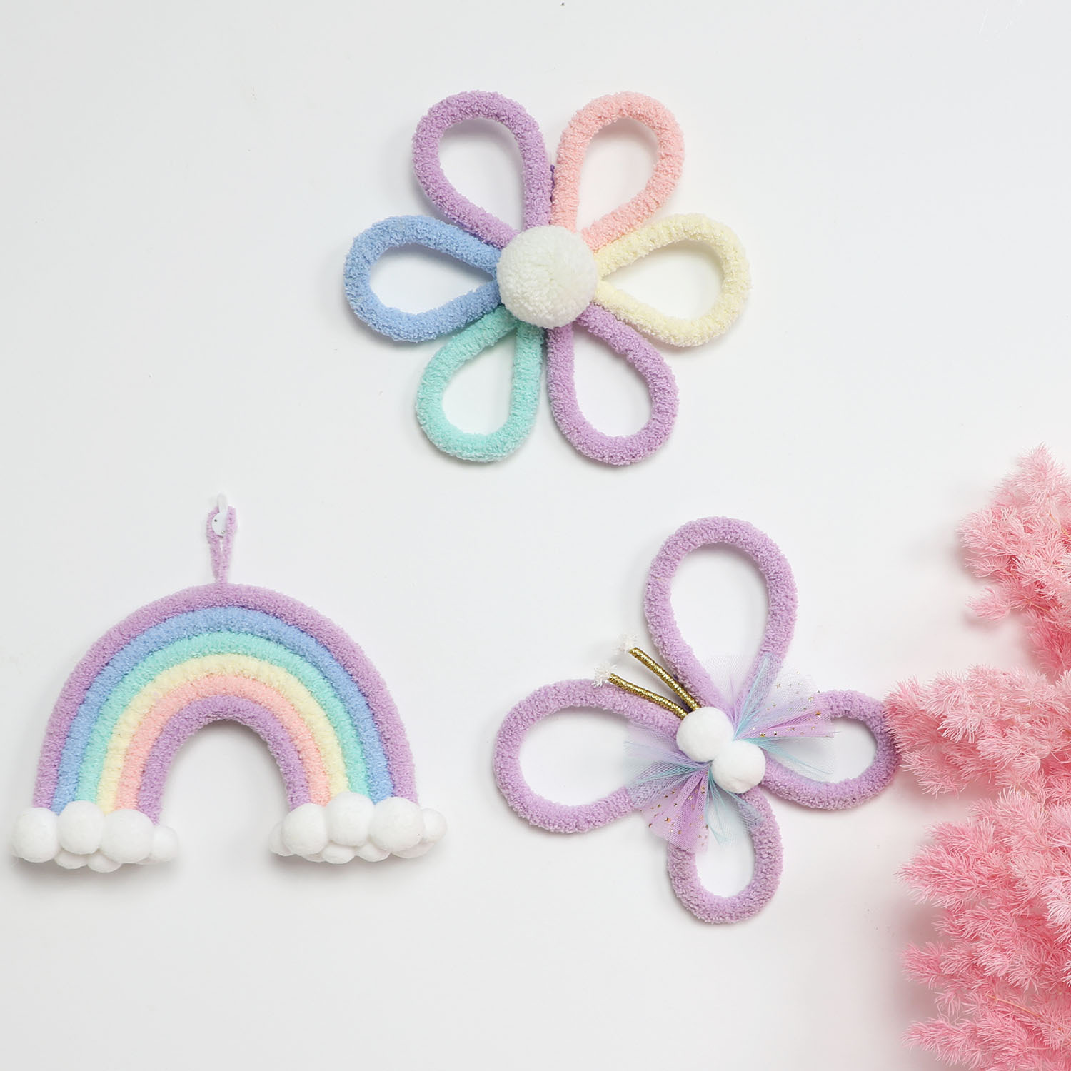 Nordic Rainbow Daisy Flower  B - Baby Nursery Decor Girl review and price