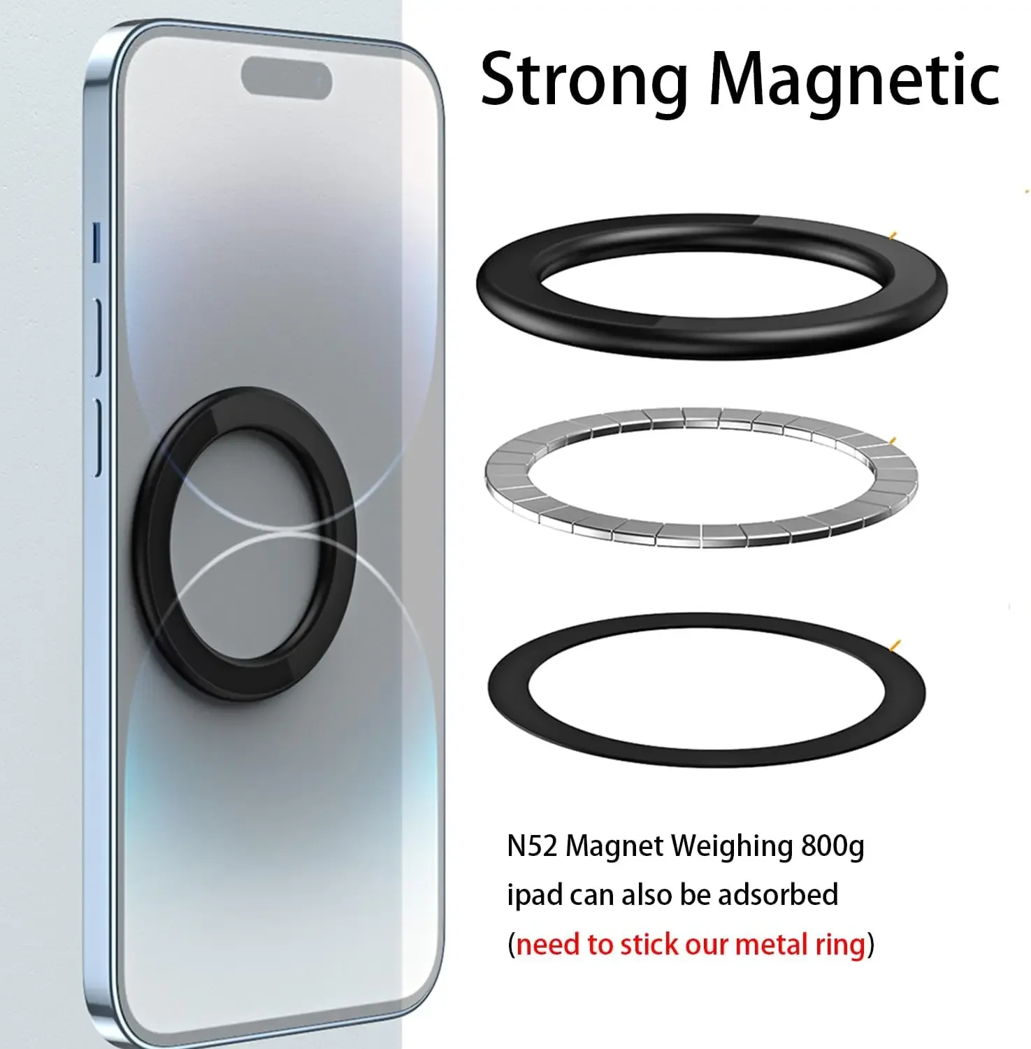 For MagSafe Magnetic Ring Hold - Mobile Hanger Arm review and price