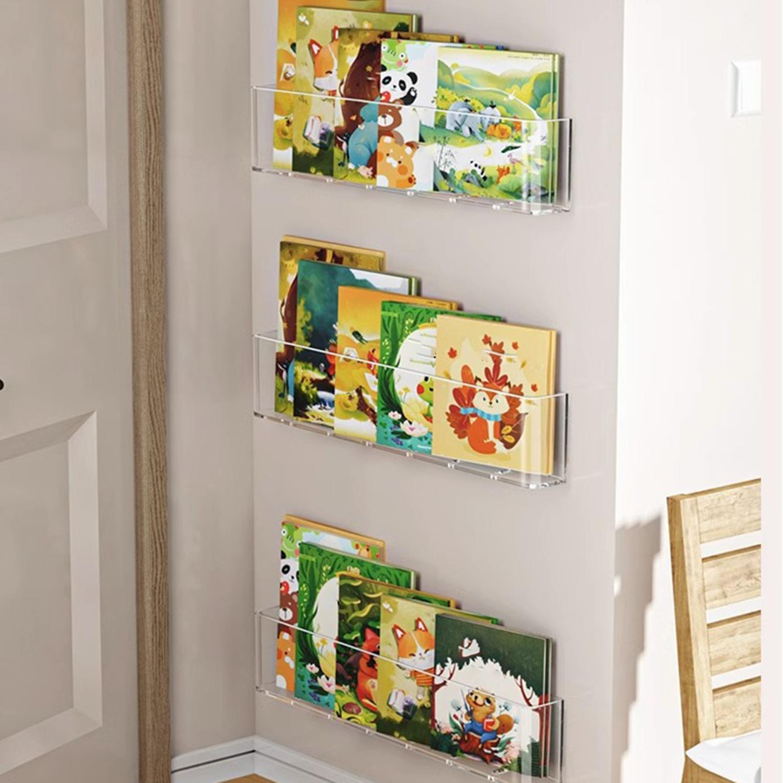 3x Floating Book Shelves Class - Baby Nursery Bookshelf review and price