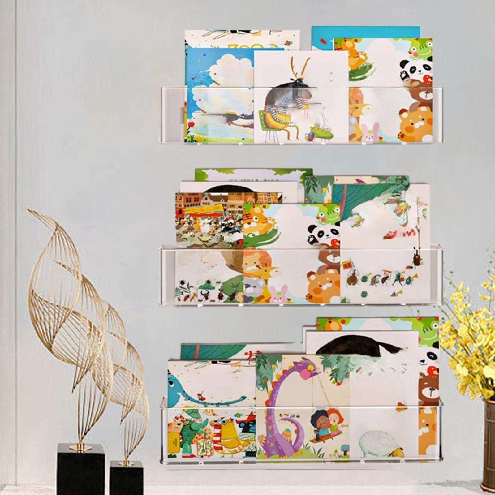 3x Floating Book Shelves Class - Baby Nursery Bookshelf review and price