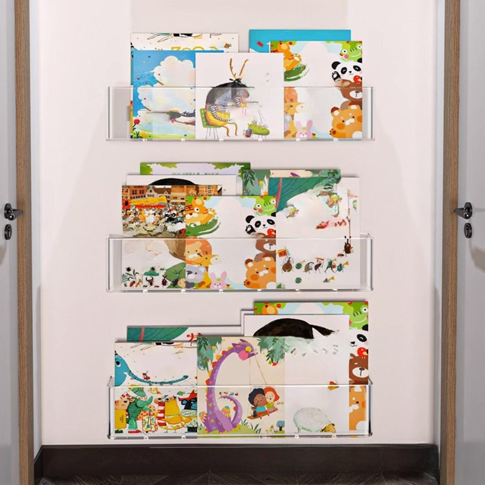 3x Floating Book Shelves Class - Baby Nursery Bookshelf review and price