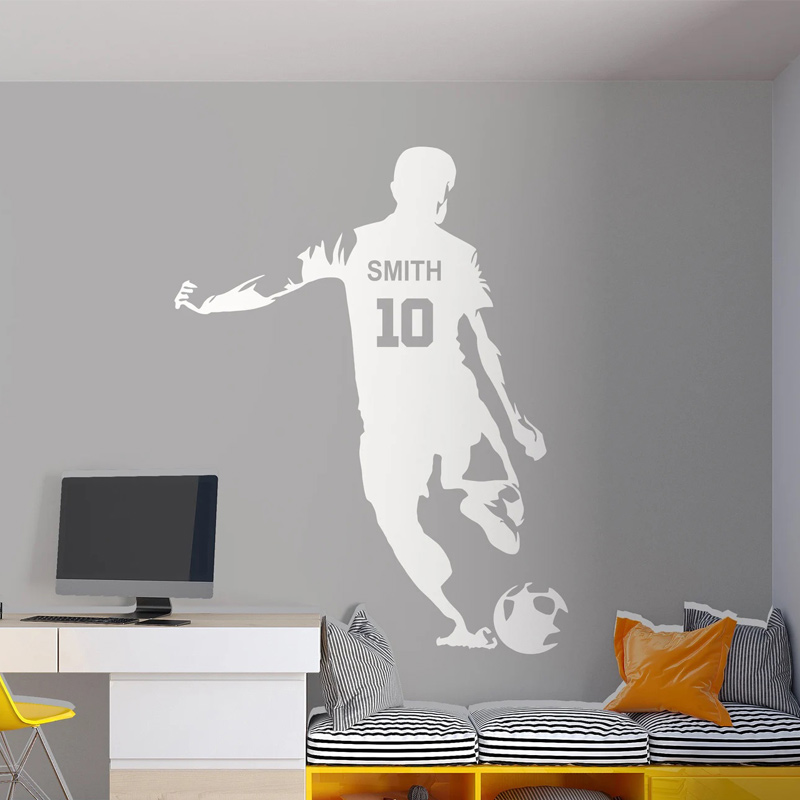 Personalized Soccer Player Nam - Baby Nursery Vinyl review and price