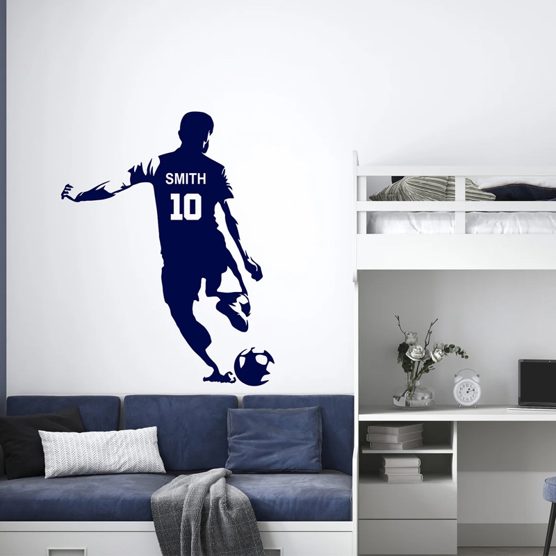 Personalized Soccer Player Nam - Baby Nursery Vinyl review and price