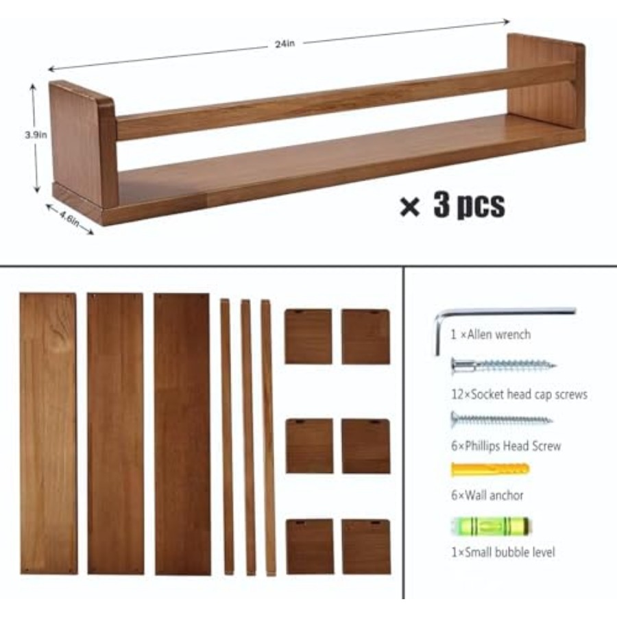 Nursery Shelves Floating Book  - Baby Nursery Bookshelf review and price