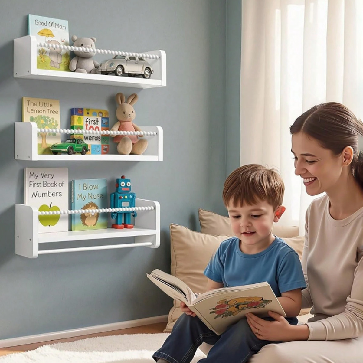 Nursery Book Shelves ,15.7 Inc - Baby Nursery Bookshelf review and price