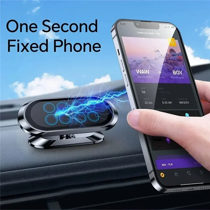 360° Magnetic Car Phone Holder - Mobile Hanger Arm review and price