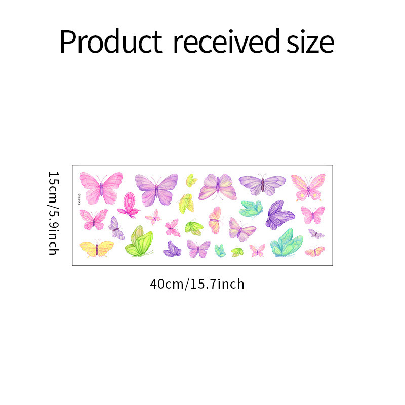 Romantic butterfly Wall Sticke - Baby Nursery Vinyl review and price
