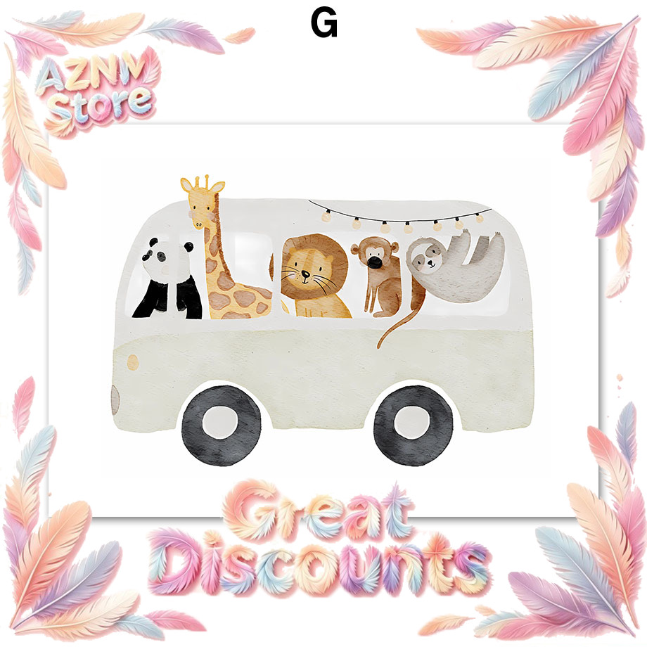Boho Animals Friend Elephant R - Animals Baby Nursery review and price