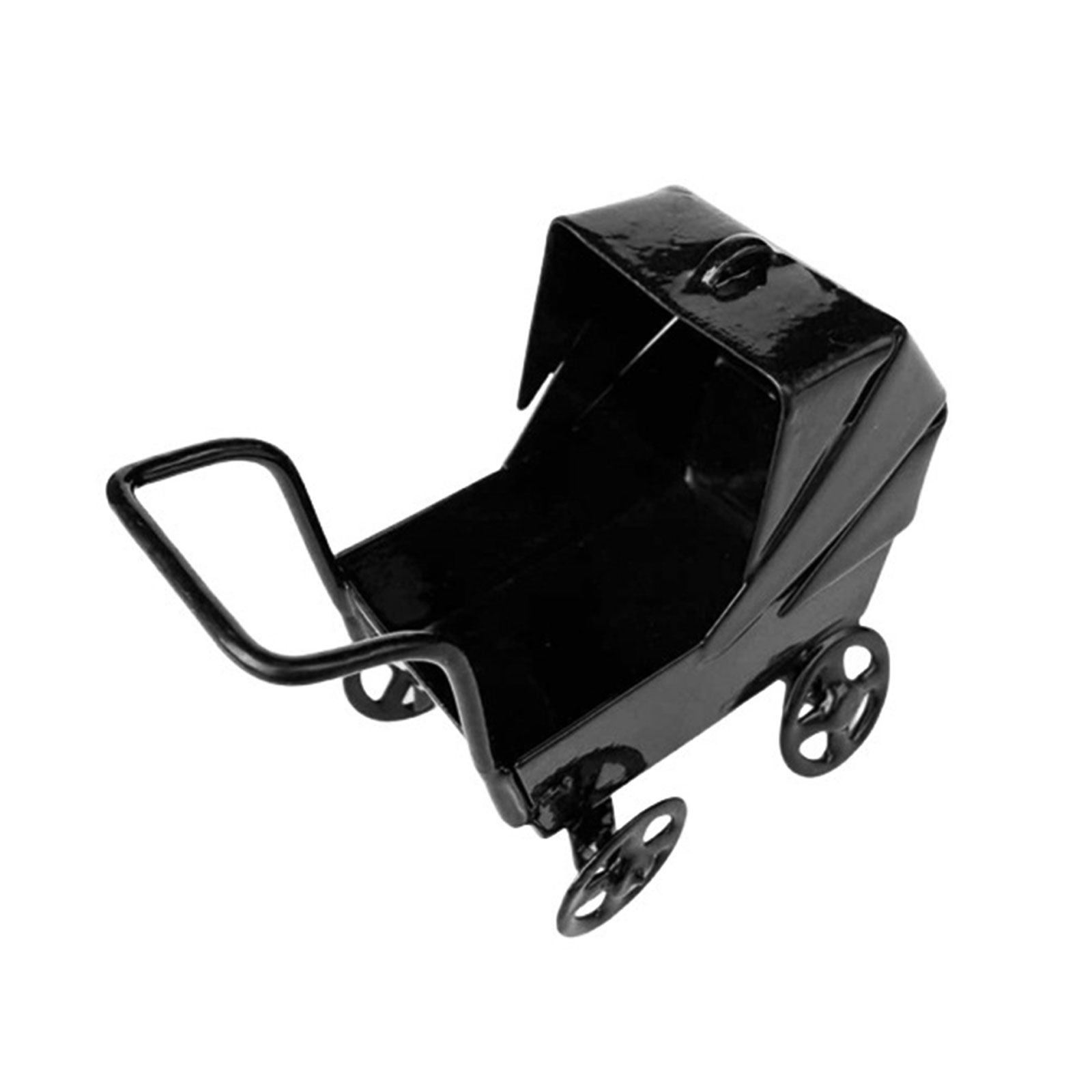 Miniature Iron Stroller Retro  - Baby Nursery Bookshelf review and price
