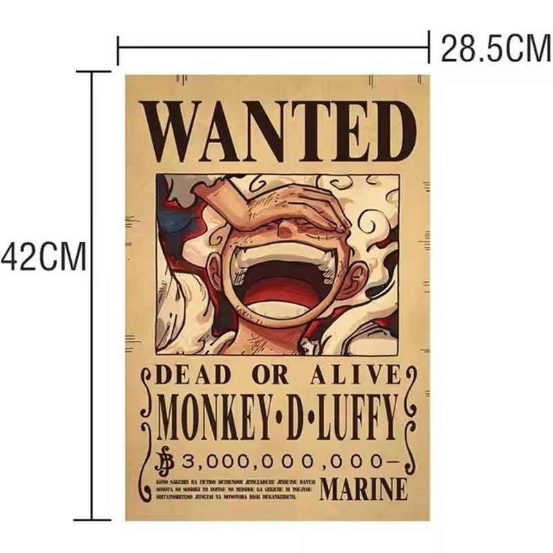 Anime One Piece Bounty Wanted  - Baby Nursery Vinyl review and price