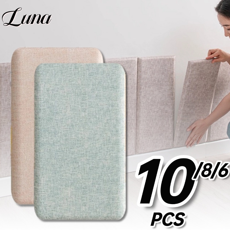 Linen Fabric 3D Wall Sticker U - Baby Nursery Vinyl review and price