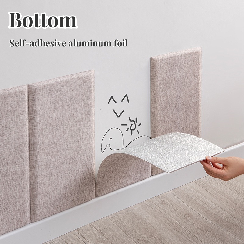Linen Fabric 3D Wall Sticker U - Baby Nursery Vinyl review and price