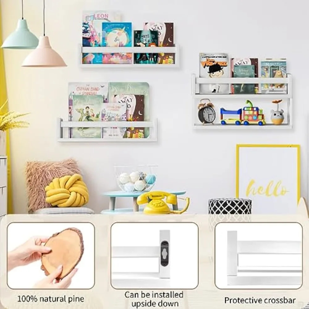 QimCoor Nursery Book Shelves S - Baby Nursery Bookshelf review and price