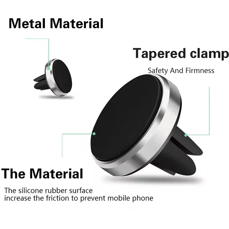 Magnetic Car Phone Holder For  - Mobile Hanger Arm review and price
