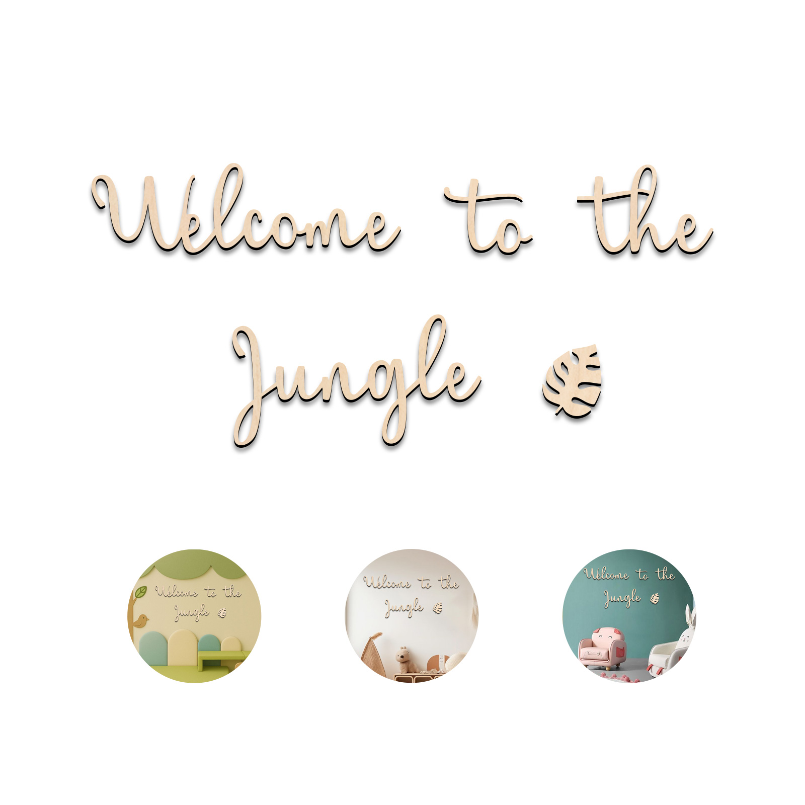 Welcome to the Jungle Wooden S - Animals Baby Nursery review and price