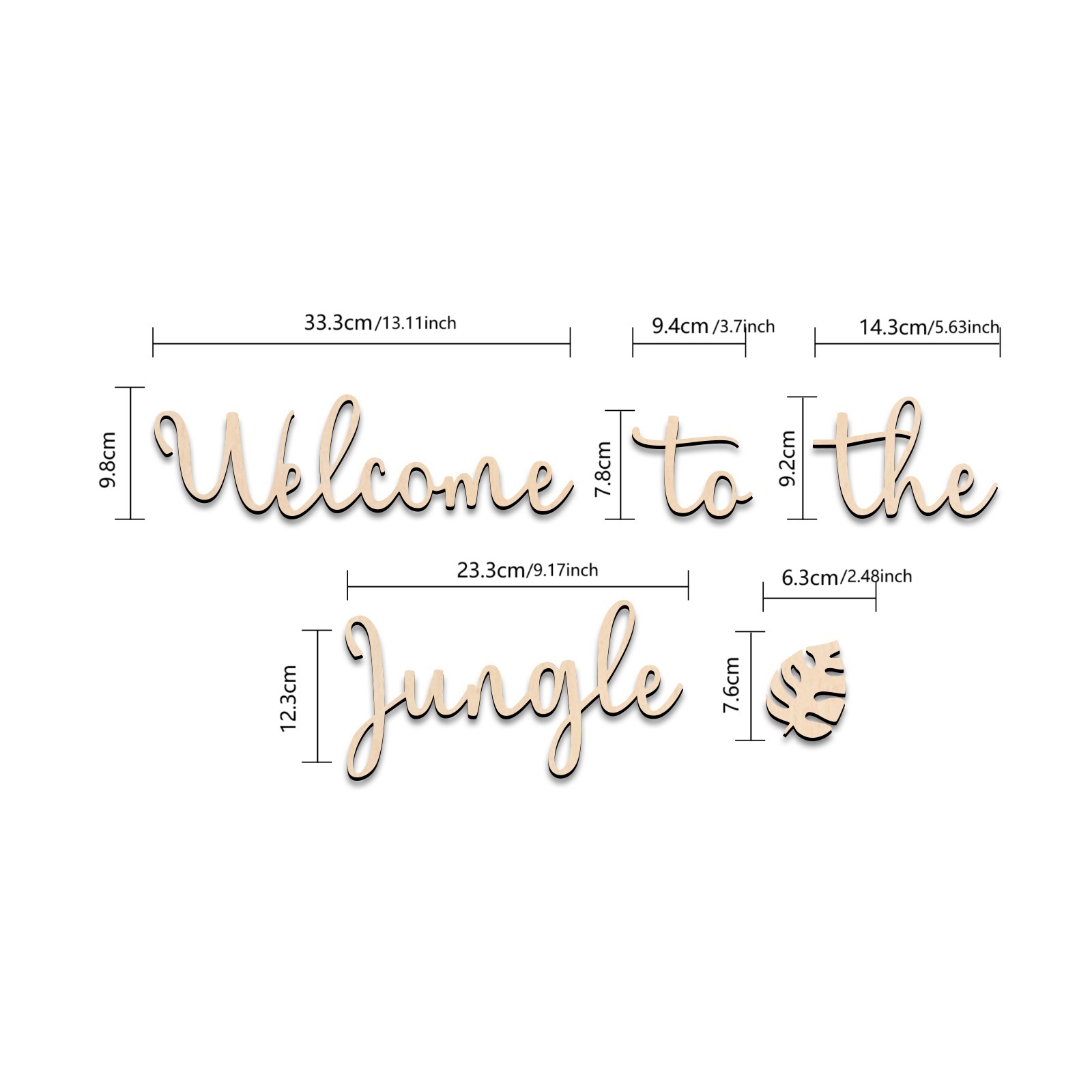 Welcome to the Jungle Wooden S - Animals Baby Nursery review and price