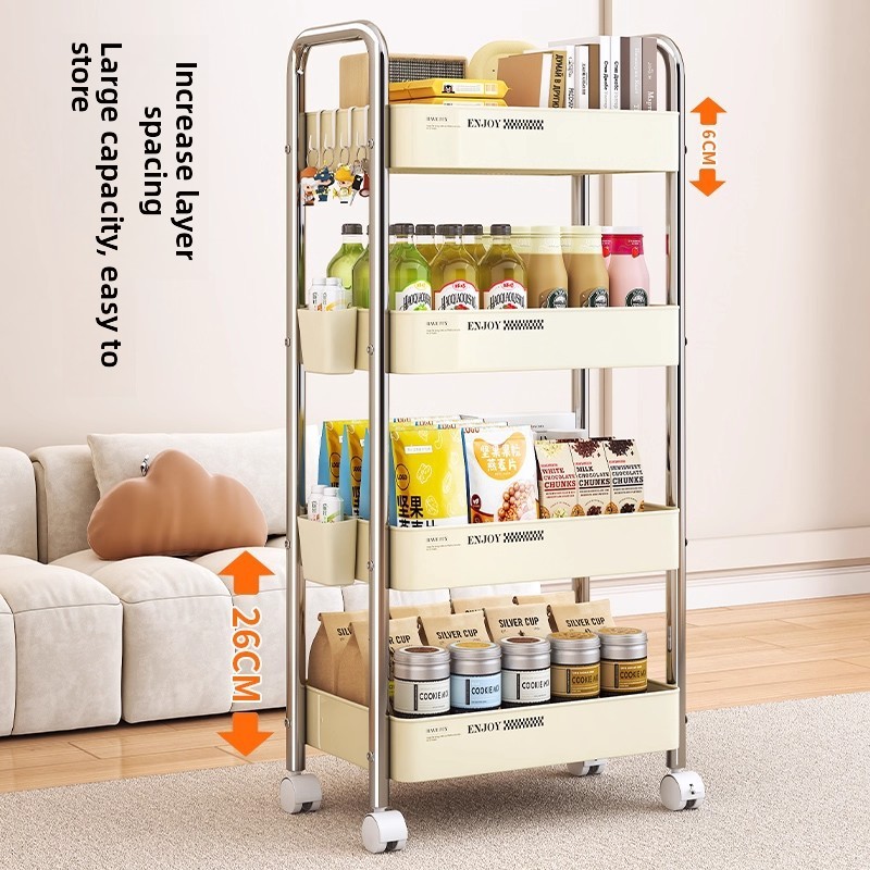Multifunctional Rolling Cart S - Baby Bookshelf Small review and price