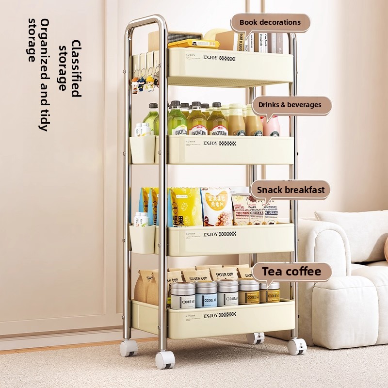 Multifunctional Rolling Cart S - Baby Bookshelf Small review and price
