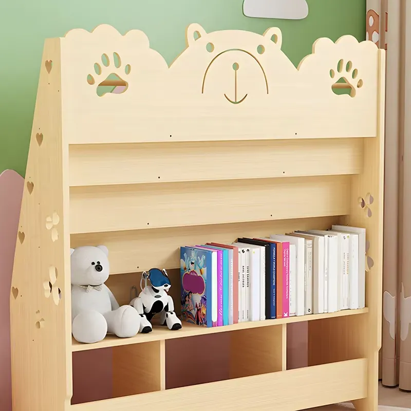 Wooden Bookshelf for Kids Room - Baby Nursery Bookshelf review and price
