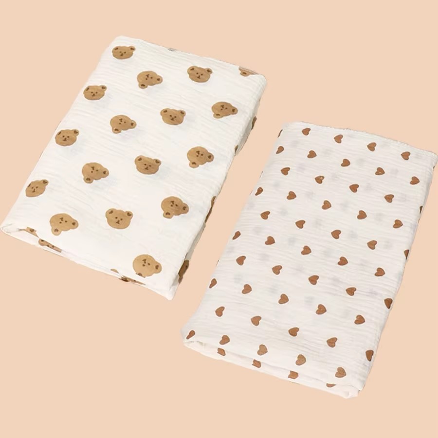 2Pc Cotton Muslin Blankets Bab - Swaddle Blanket Muslin review and price